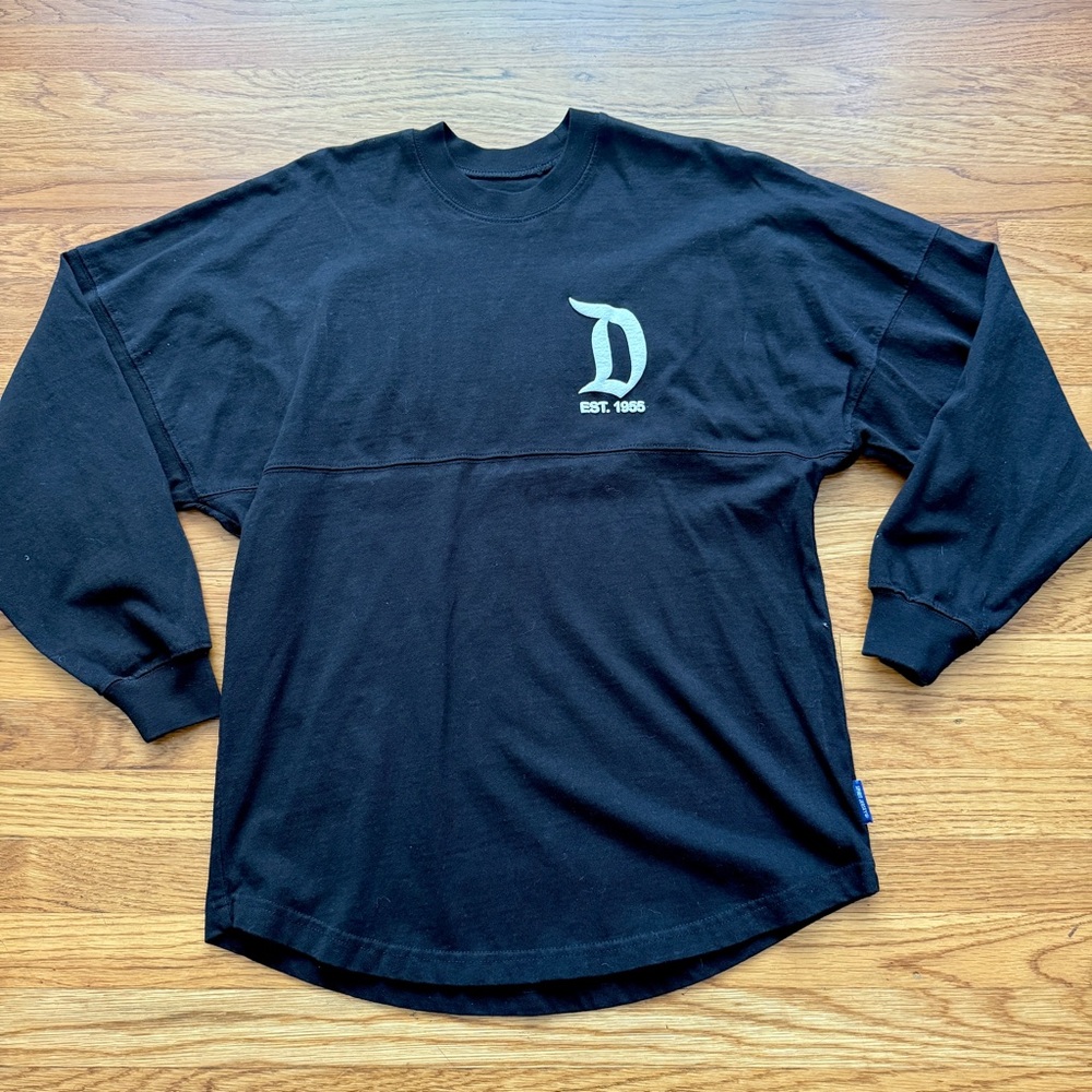 Disney black long sleeve spirit jersey Disneyland XS - Picture 4 of 7